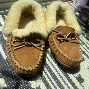 L.L. Bean Women's Tan Slippers